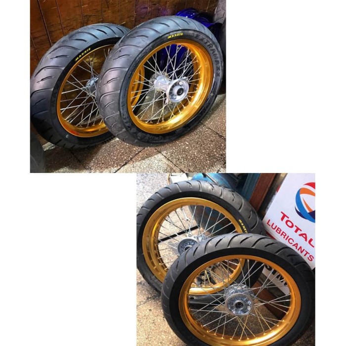 Jual Velg Set Klx Dtracker 150 Supermoto Velg Tk Tromol Original Ring 17 Kota Bandung Asep Azag Tokopedia