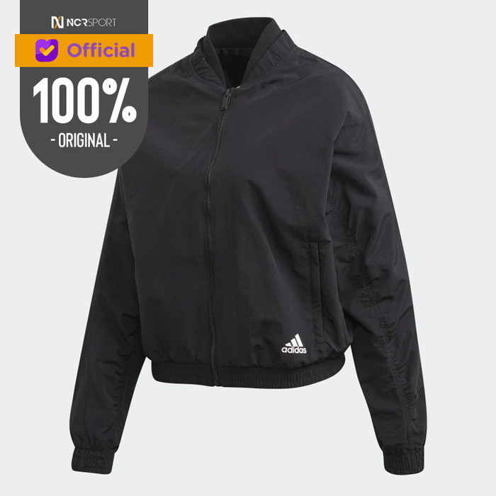 adidas logo bomber jacket