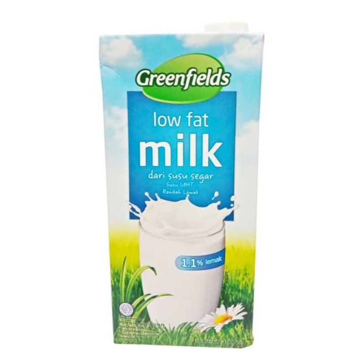 Jual GREENFIELD LOW FAT 1L | SUSU RENDAH LEMAK - Jakarta ...