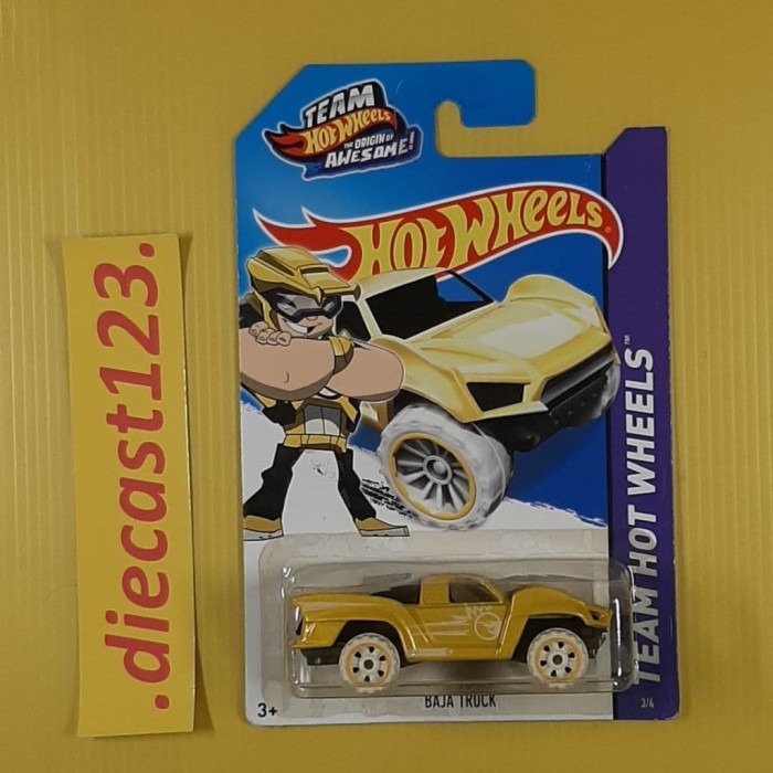 team hot wheels baja truck