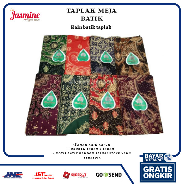 Jual Taplak Meja  batik  kain batik  taplak meja  guru  kain 