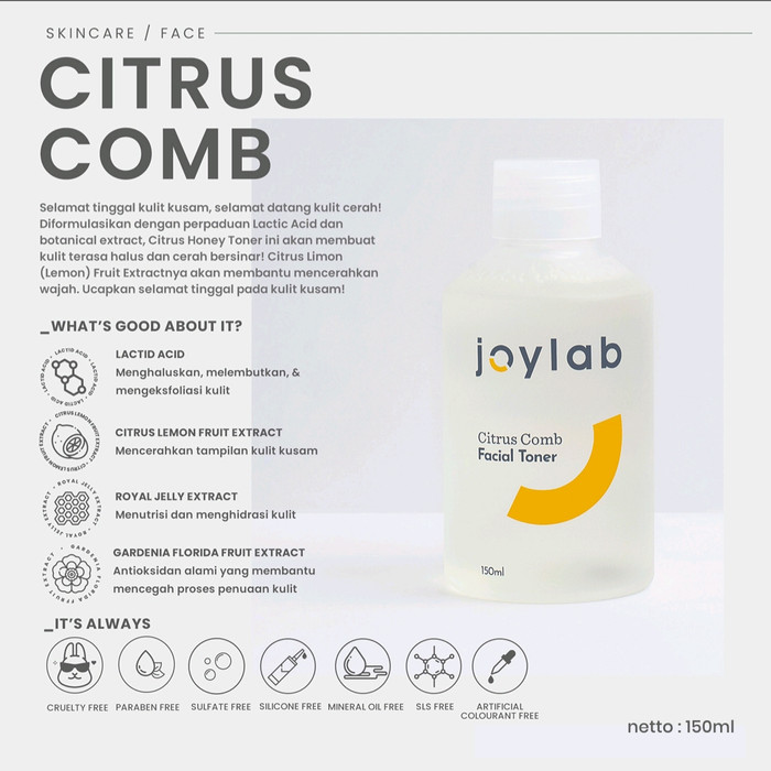 joylab toner citrus
