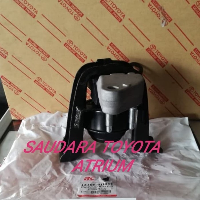 Foto Produk Karet engine monting mounting kanan corolla altis 2001-2006 dari Saudara toyota atrium