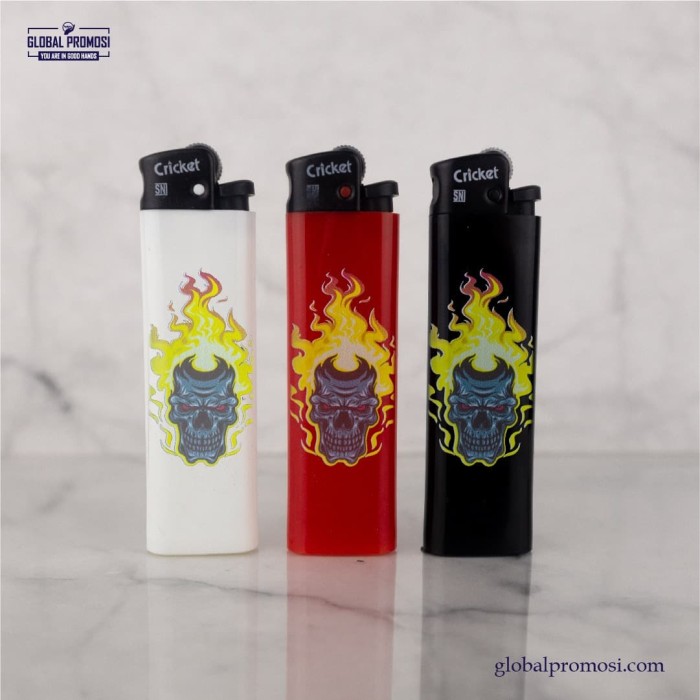 Jual Cricket Custom Korek Api Lighter Promosi Cetak U   V