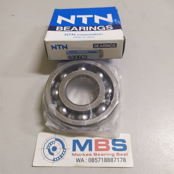 Jual Bearing Kruk As 6306 C3 Merk Ntn Asli Japan 6306c3 Jakarta Pusat Markas Bearing Seal Tokopedia
