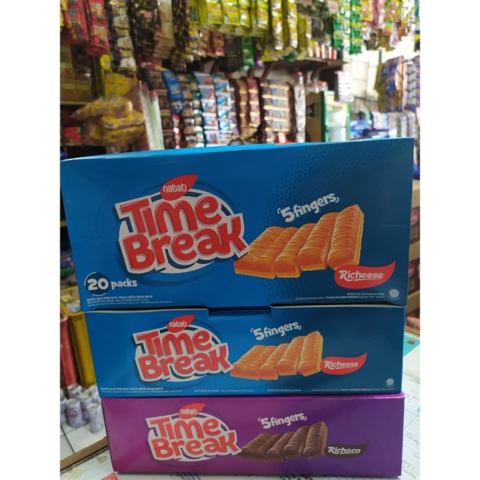 Jual Wafer Coklat/Keju | Richeese Nabati Time Break - Kota ...