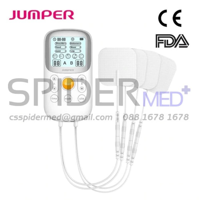 Jual Jumper Jpd Es200 Tens Therapy Alat Fisioterapi Stimulator Otot Jakarta Barat Spider Med Tokopedia