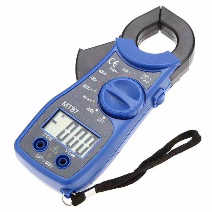 Jual Blue Digital Multi Tester / Voltage, Ampere Meter