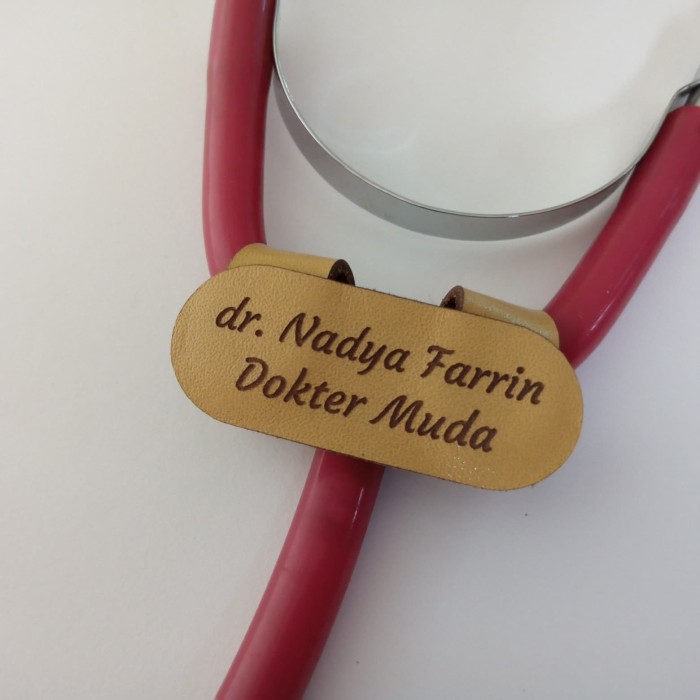 Jual Stetoskop Tag Stetotag Custom Name Model Fave Kab Bantul Deiye Craft Tokopedia