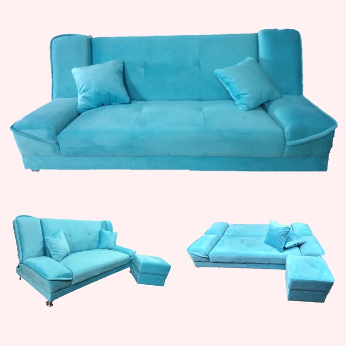 Jual Sofa Bed Gtatis Puff Sofabed Minimalis Kursi Ruang Tamu Sofa Bed Gtatis Puff Sofabed Minimalis