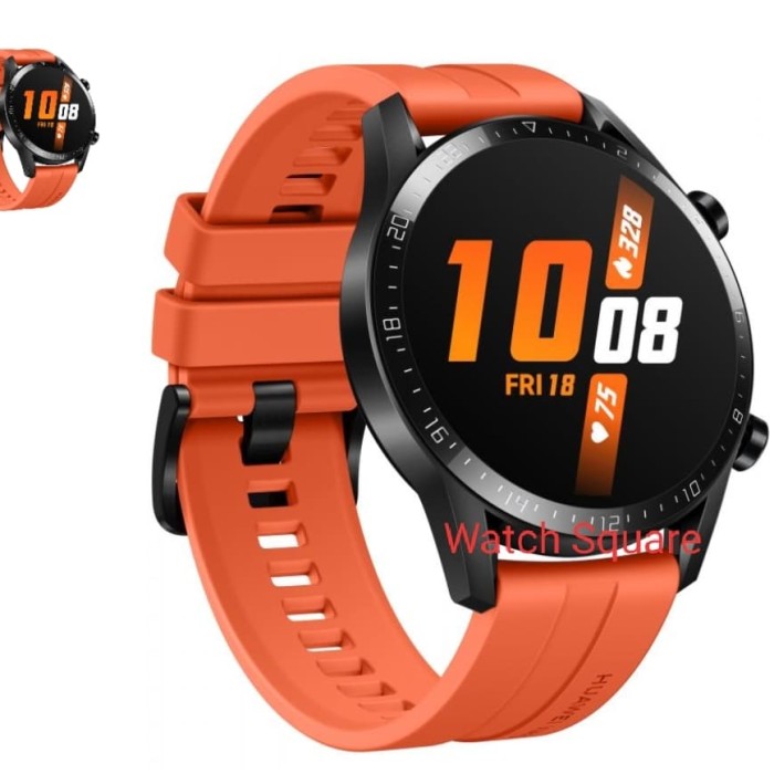 Jual Jam Tangan Smartwatch Android Ios Huawei Gt2 46mm Sunrise Orange Jakarta Pusat Watch Square Tokopedia