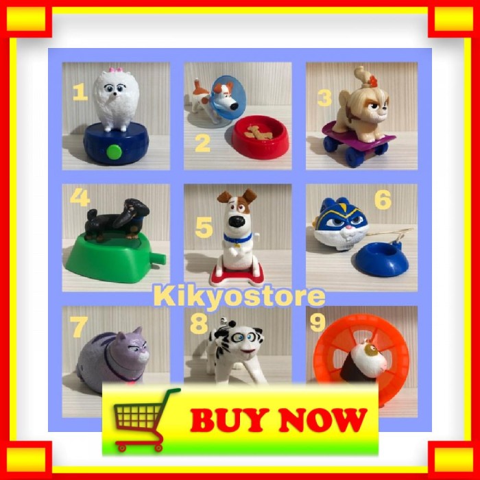 mcdo toys secret life of pets