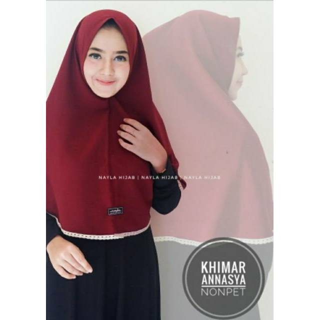 Jual Terlaris Khimar Annasya Nonpet Jilbab Khimar Simple Renda Tanpa Pet Kota Semarang Peralatanmakeupori Tokopedia
