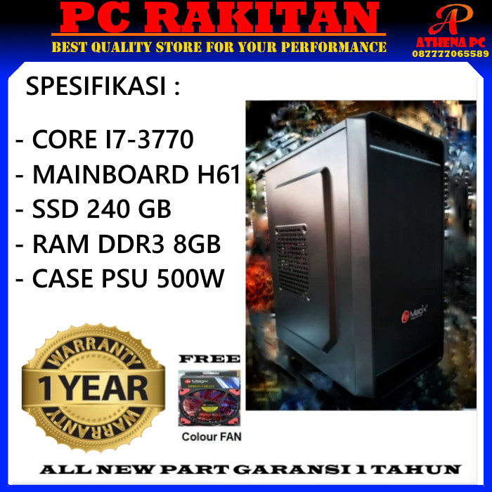 Harga komputer rakitan core i7 gaming