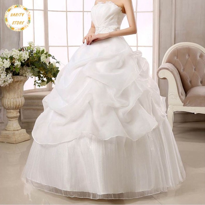 princess gown wedding dress