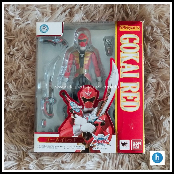 Foto Produk SHF Gokaiger Gokai Red + Gokai Darin dari hendralp