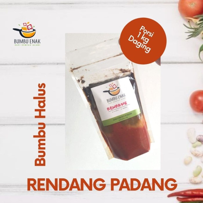 Jual Bumbu Halus Rendang Daging Sapi Padang Porsi 1 kg ...