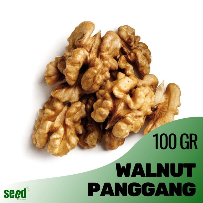 Jual Walnut 100gr Kacang Otak Kenari Panggang - Jakarta ...