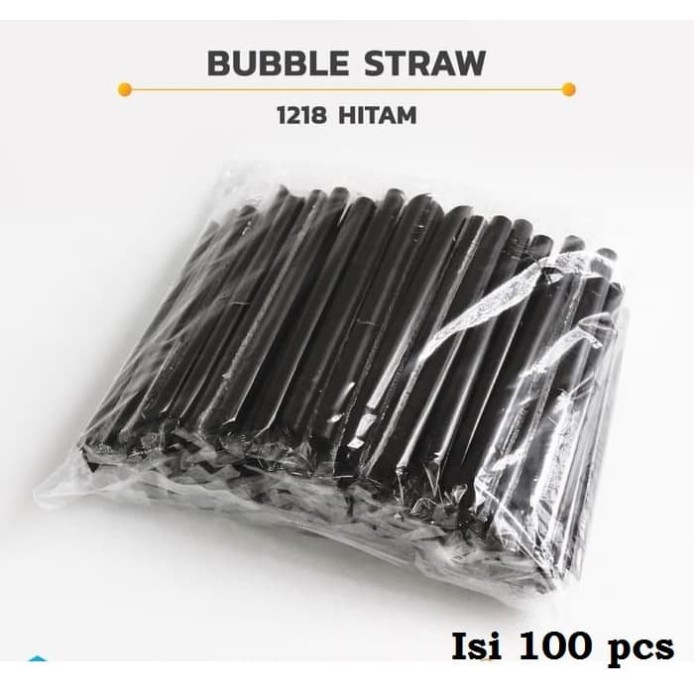 Jual SEDOTAN BUBBLE HITAM 1218 - HIGENIS STERIL - BOBA