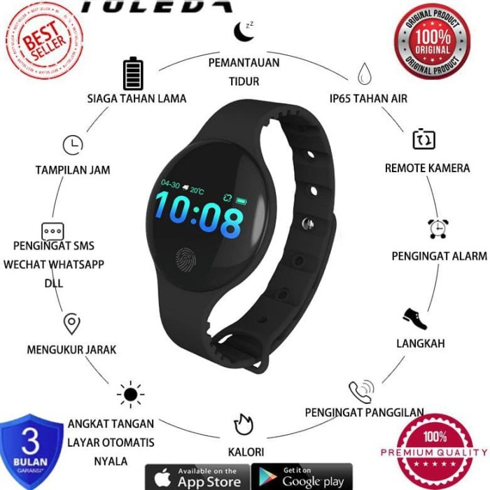 tlw 08 bluetooth smart bracelet
