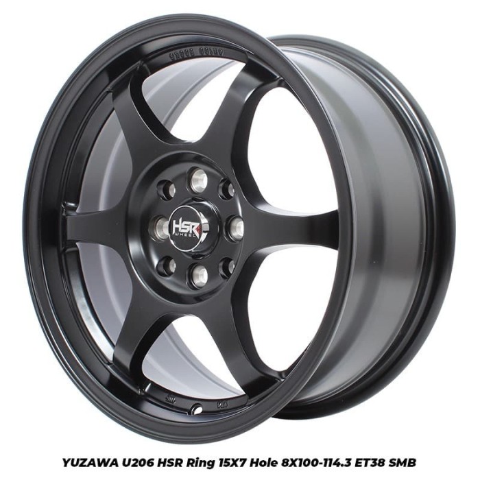 Jual Velg Mobil Ring 15 Pelek Racing Honda Mobilio YUZAWA U206 HSR