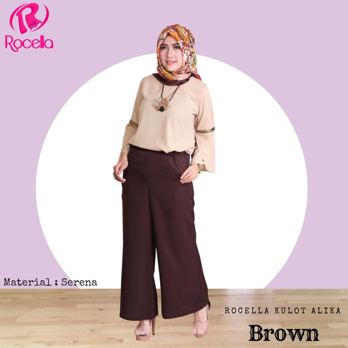 Jual Kulot  Alika by Rocella Kulot  Polos Celana  Formal  