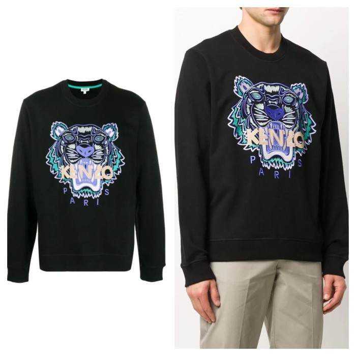 kenzo gold tiger sweatshirt