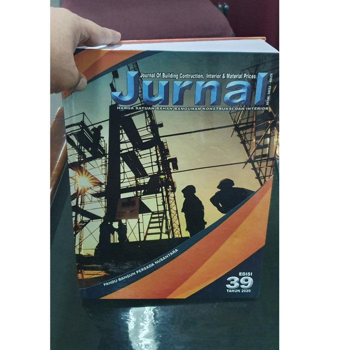 Jual Jurnal Harga Satuan Bahan Bangunan Edisi 39 - 2020 ...