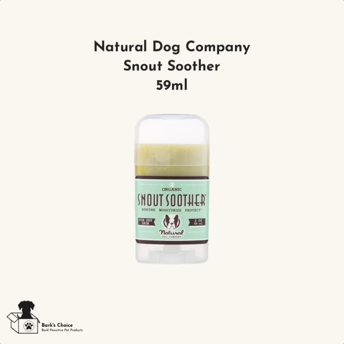 natural dog snout soother