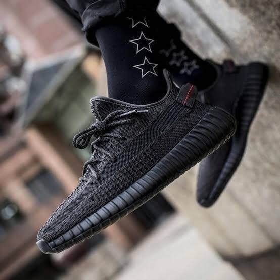originals yeezy boost 350 v2 'static black' men's