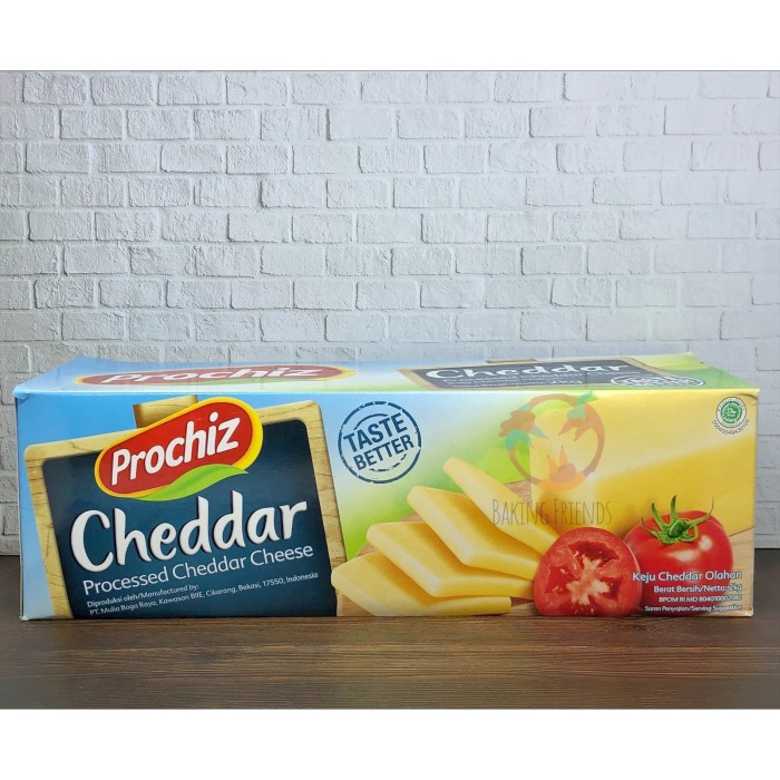 Jual Cheddar Cheese  Prochiz 2 Kg Keju  Cheddar Prochiz 2 