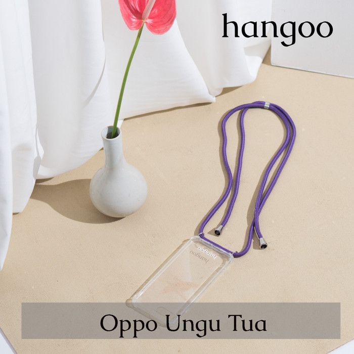 Jual Casing hp Oppo tali ungu tua hangoo - A7 - Kota Medan - hangoo
