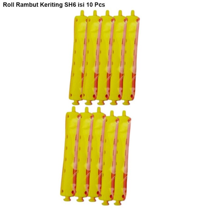 Jual Roll  Rambut  Keriting  SH6 isi 10 Kota Surabaya 