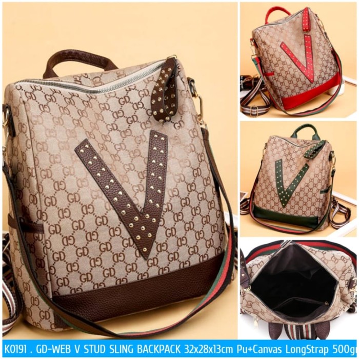 gucci sling backpack