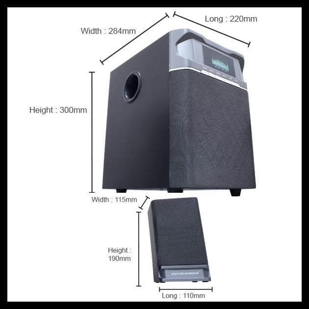 simbadda speaker cst 9550 n
