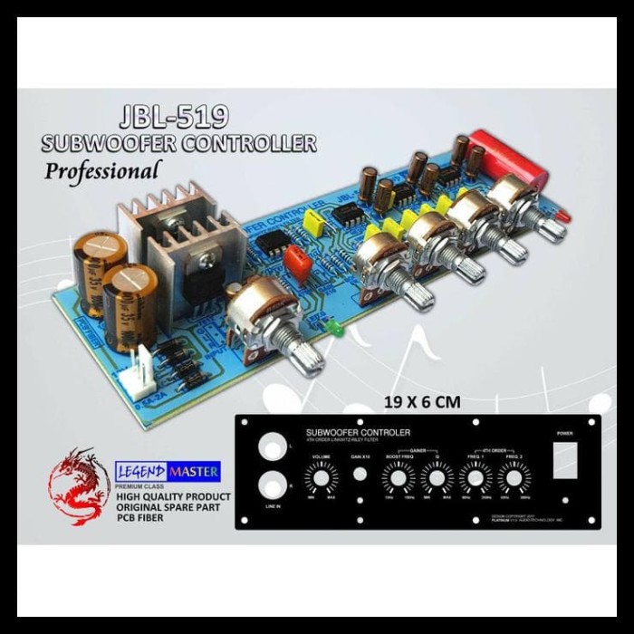 tone control jbl 519