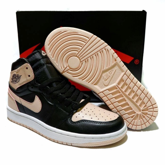 black pink air jordan 1