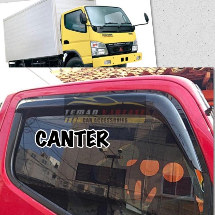 Foto Produk Talang air mobil canter / tudung mobil canter / side visor canter dari Teman Variasi Mobil
