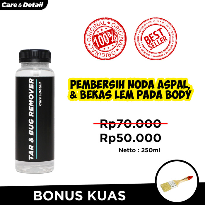 Jual Tar & Bug Remover by Care & Detail | Pembersih Noda Aspal Body