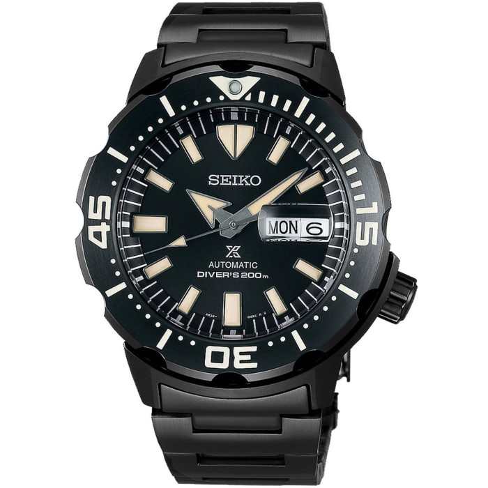 seiko black steel