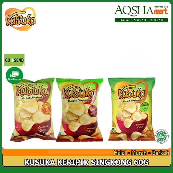 Jual KUSUKA KERIPIK SINGKONG KEJU BAKAR BBQ RUMPUT LAUT ...