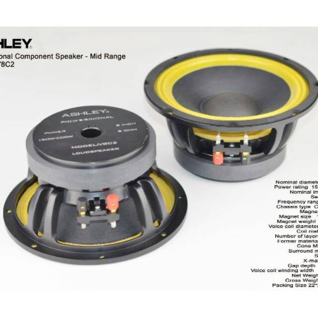 speaker 8 inch 500 watt