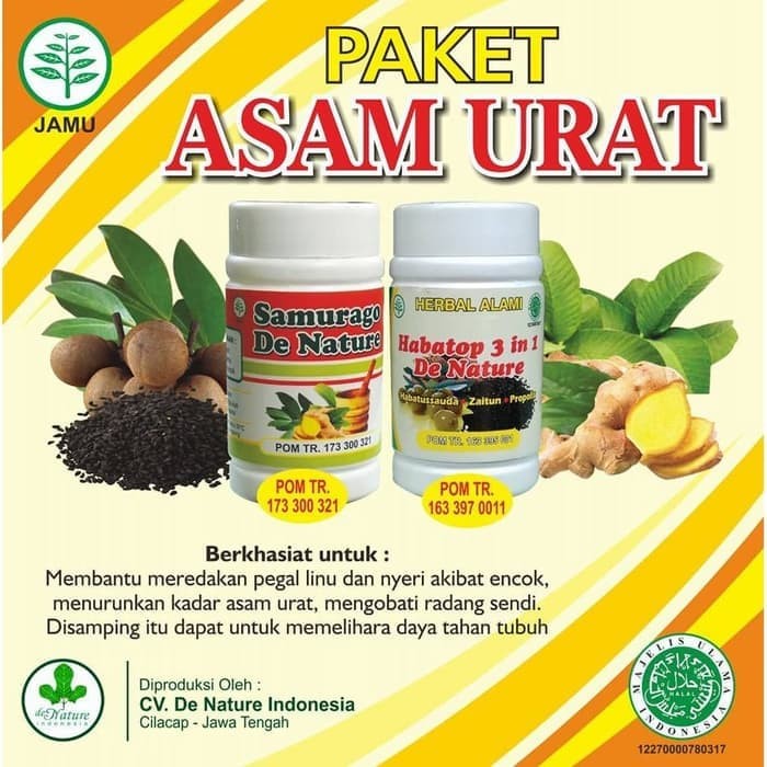 Jual Recommended Obat Asam Urat Nyeri sendi Kebas Kaki ...