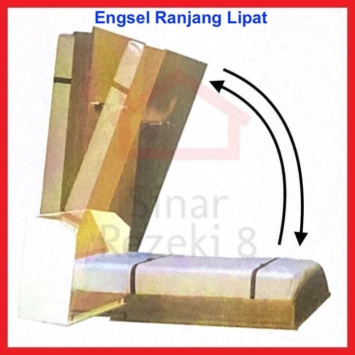 Jual Engsel  Ranjang Tempat Tidur Lipat Dinding  Rak  Bed 