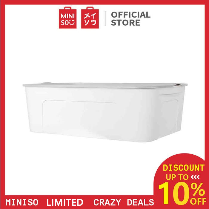 Promo MINISO  Kotak Penyimpanan Storage Box Baju 