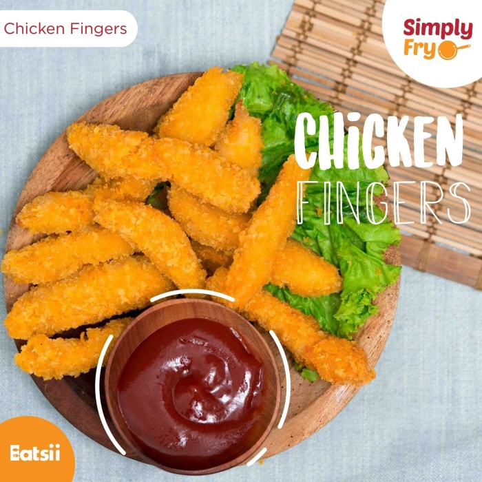 Jual Homemade Chicken Fingers by Simply Fry 500 gram  