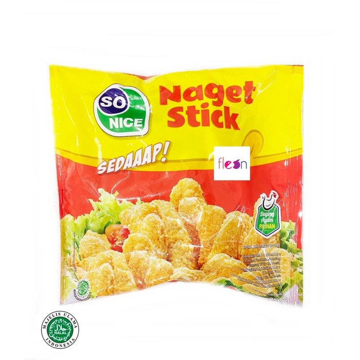 Jual So Nice Naget STICK / Chicken Nugget Daging Ayam 250 ...