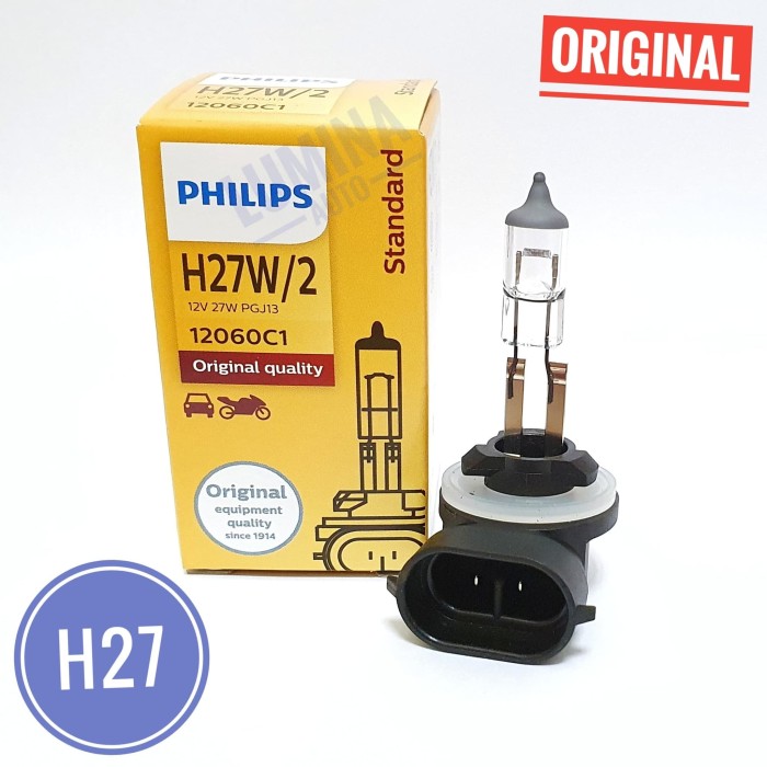 Jual Philips H27 H27W/2 27 Watt Original - Lampu Bohlam Foglamp ...