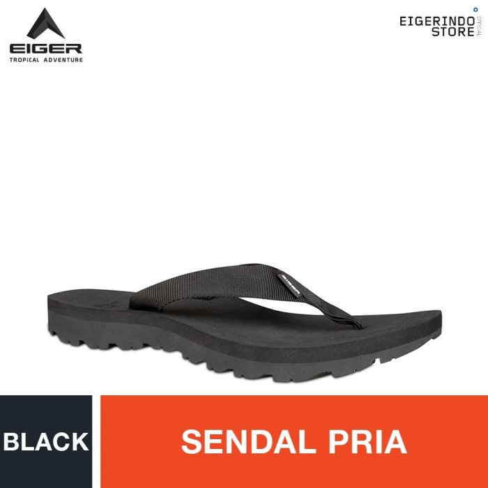 Jual Eiger  Tomahawk  Pinch Black Sandal  Black 42 Kota 