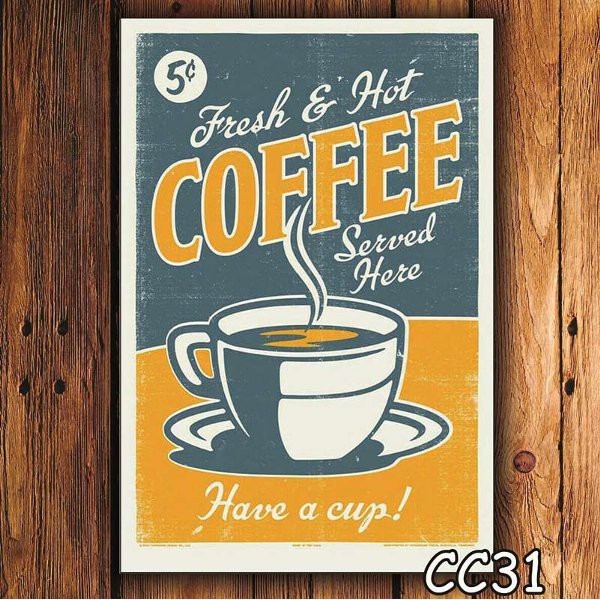 Jual Hiasan Dinding  Kamar  Pria  Poster Coffee Kota Bekasi 